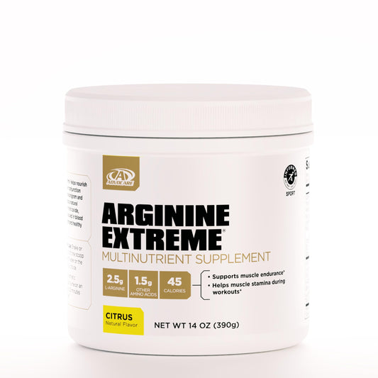 AdvoCare Arginine Extreme front label 14 oz Citrus
