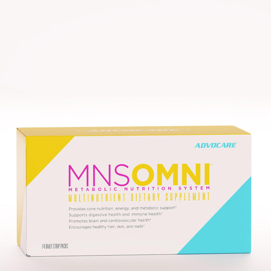 AdvoCare MNS Omni packaging hero image