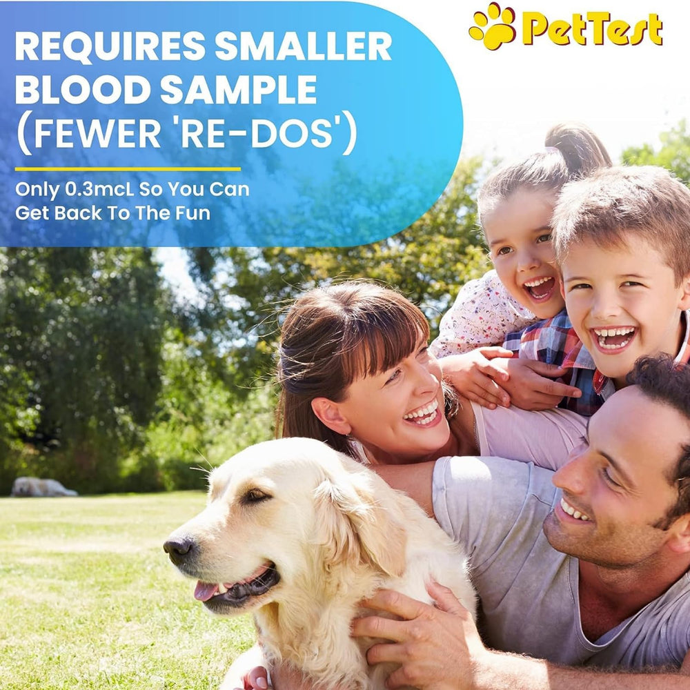 Advocate PetTest test strips foil-wrap protect freshness and accuracy