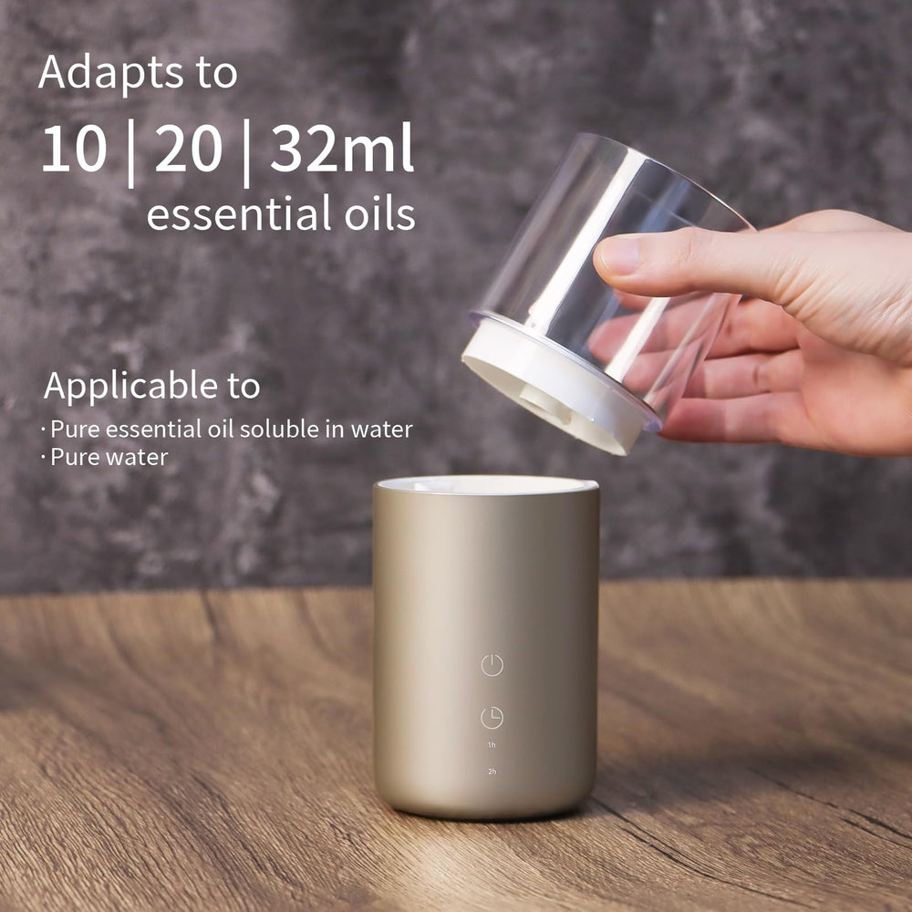Diffuser timer and auto shut off feature