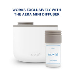 Aera Mini Diffuser with scent capsule inserted