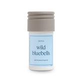 Aera Mini Wild Bluebells diffuser closeup with crisp floral notes for fresh spaces.