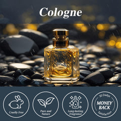 Aeshory amber bottle close-up protecting fragrance with visible cap and glass for longevity