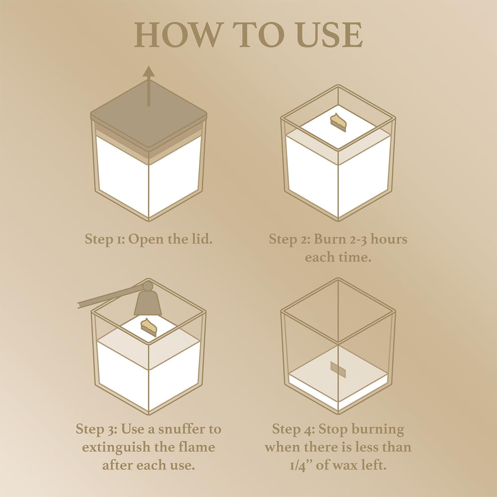 Packaging and jar of Aeviva Oud Sandalwood scented candle