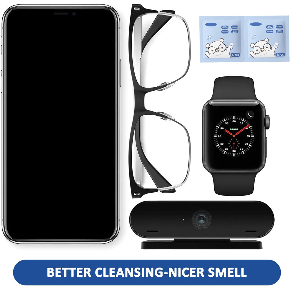 Affordable, practical anti-fog eyeglass wipes