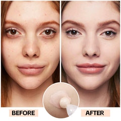 Close-up of AFGHOUZ concealer stick showing matte finish and even coverage