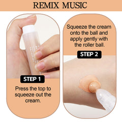 AFGHOUZ packaging and rollerball design enables easy control and refreshing eye-area massage.