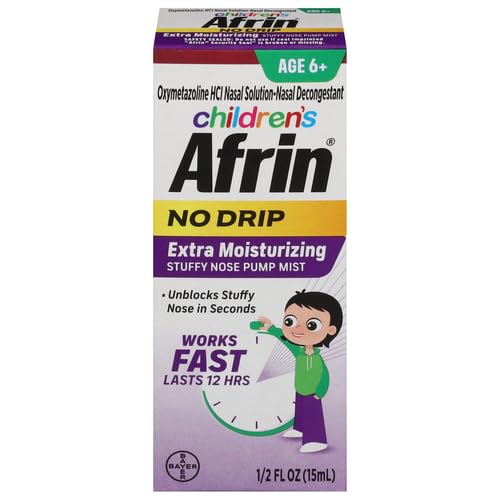 Afrin Childrens nasal spray 15 mL bottle