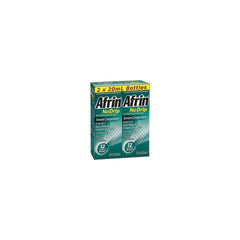Afrin No Drip pump mist nasal spray image demonstrates targeted congestion relief.