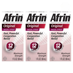 Afrin Original Maximum Strength spray bottle for fast nasal relief and easy dosing