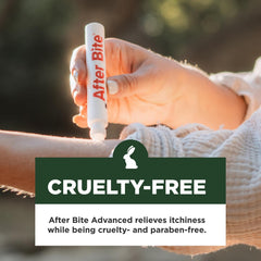 After Bite Advanced Formula ingredient focus sodium bicarbonate for itch relief.