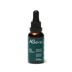 Bottle of AG1 Vitamin D3+K2 Drops