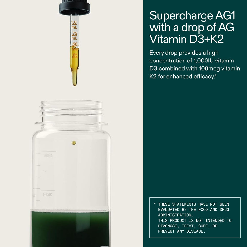 Oil-based liquid D3+K2 formula for absorption and health benefits