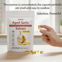 Concept image linking heart and immune health with garlic
