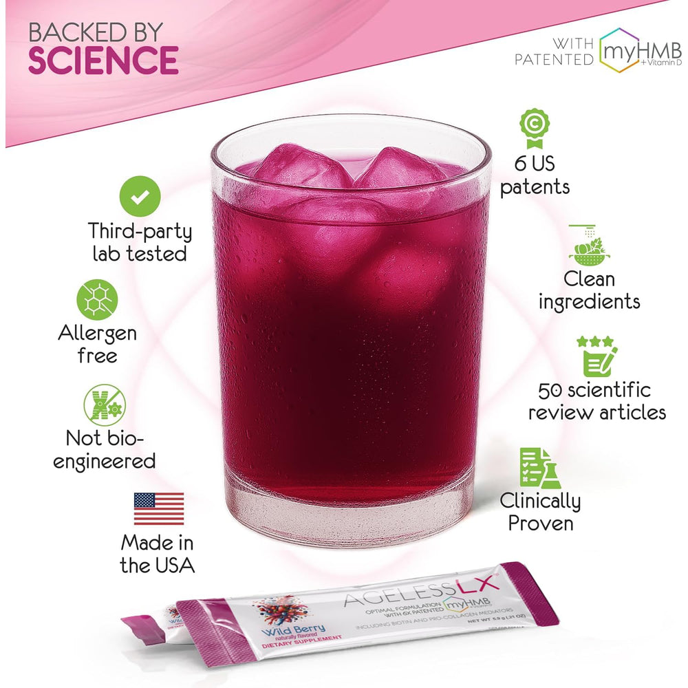 AgelessLX Vitamin D3 and K2 bottle highlights a key nutrient pair for wellness.