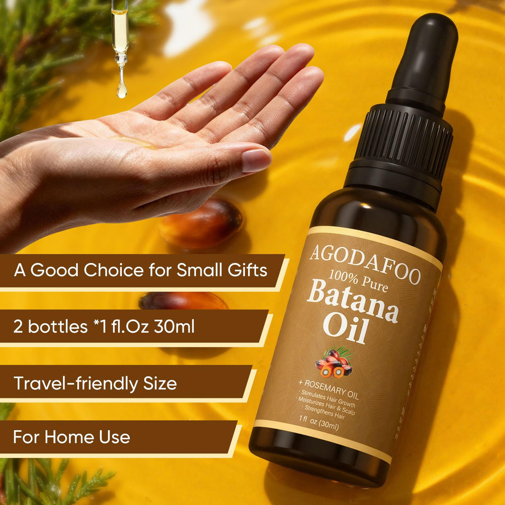 Agodafoo Batana Oil cruelty-free formula for kinder beauty.