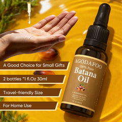Agodafoo Batana Oil cruelty-free formula for kinder beauty.