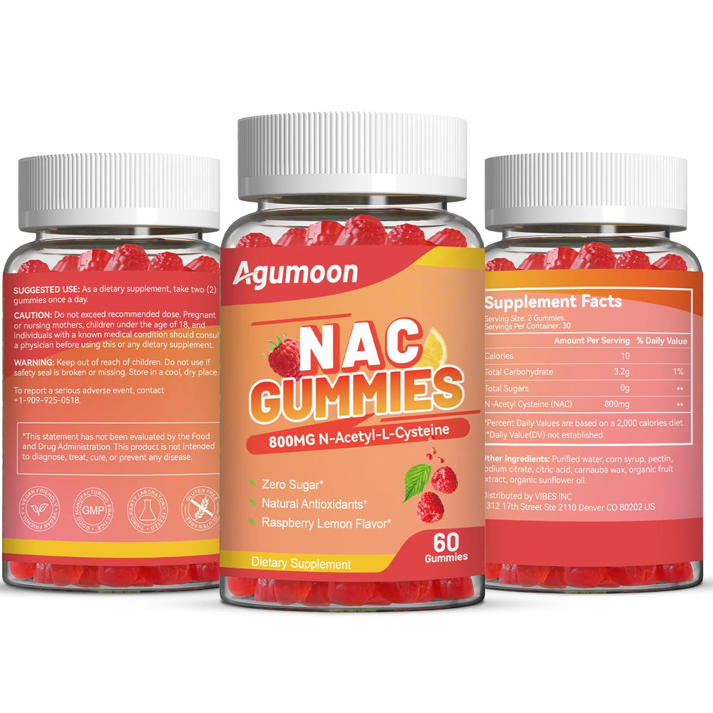 Two gummies per serving for daily use