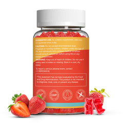 Concept image showing immune and bone health support