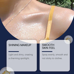 AHJISL shimmering glitter on clothing creates party-ready look