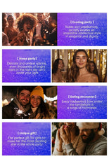 AHJISL wedding-glam sparkle adds elegant touch