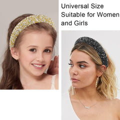 AHONEY daily glam headband pairs with casual and formal outfits.