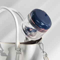 Travel-friendly compact storage with lid
