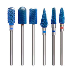 Aieil 6PC Nail Drill Bits Set for efficient gel polish removal and shaping.