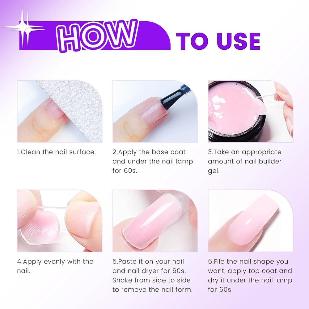 AIJIMEI kit inside view shows complete tool set for at-home manicure