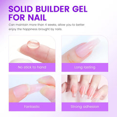 AIJIMEI Nail Clips help secure gel while carving and shaping