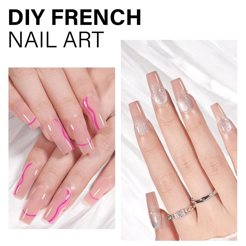 AILLSA includes five solid colors for versatile nail art.