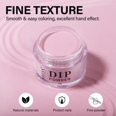 AILLSA no-lamp drying dip powder for quick at-home finish.