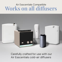 Air Esscentials 300 mL bottle beside a common object for scale benefit