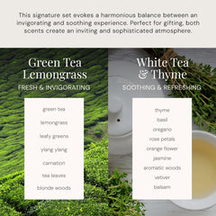 Green Tea Lemongrass aroma diffuser close-up