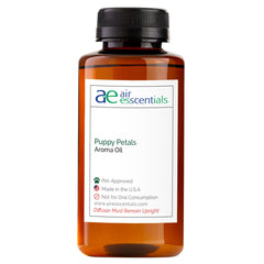 Air Esscentials Puppy Petals bottle pours crisp apple and lime aroma for pets.