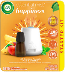Air Wick Essential Mist Starter Kit diffuser with Joy fragrance