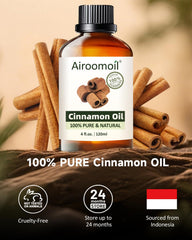 Diffuser releasing Airoomoil Cinnamon Essential Oil aroma