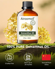 Diffuser with Osmanthus essential oil releasing floral aroma
