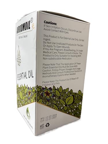Airoomoil Clary Sage Essential Oil packaging and branding