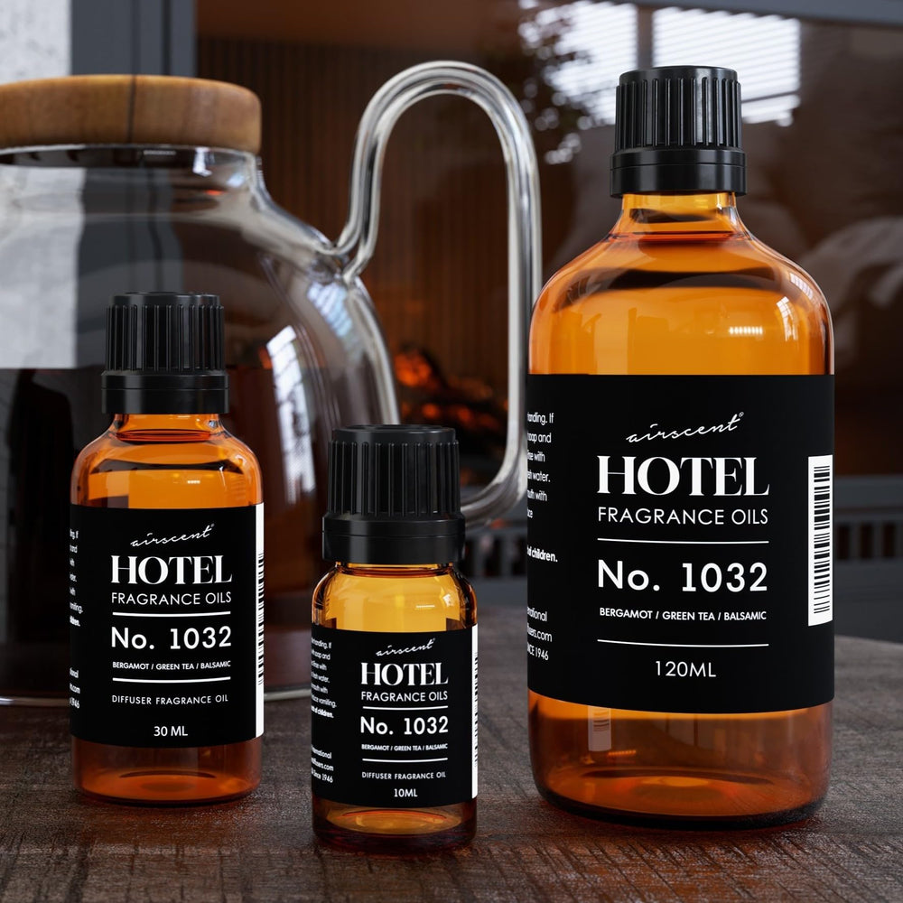 AirScent No. 1032 bottle with packaging layout