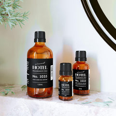 AirScent No. 1035 bottle with diffuser accessories