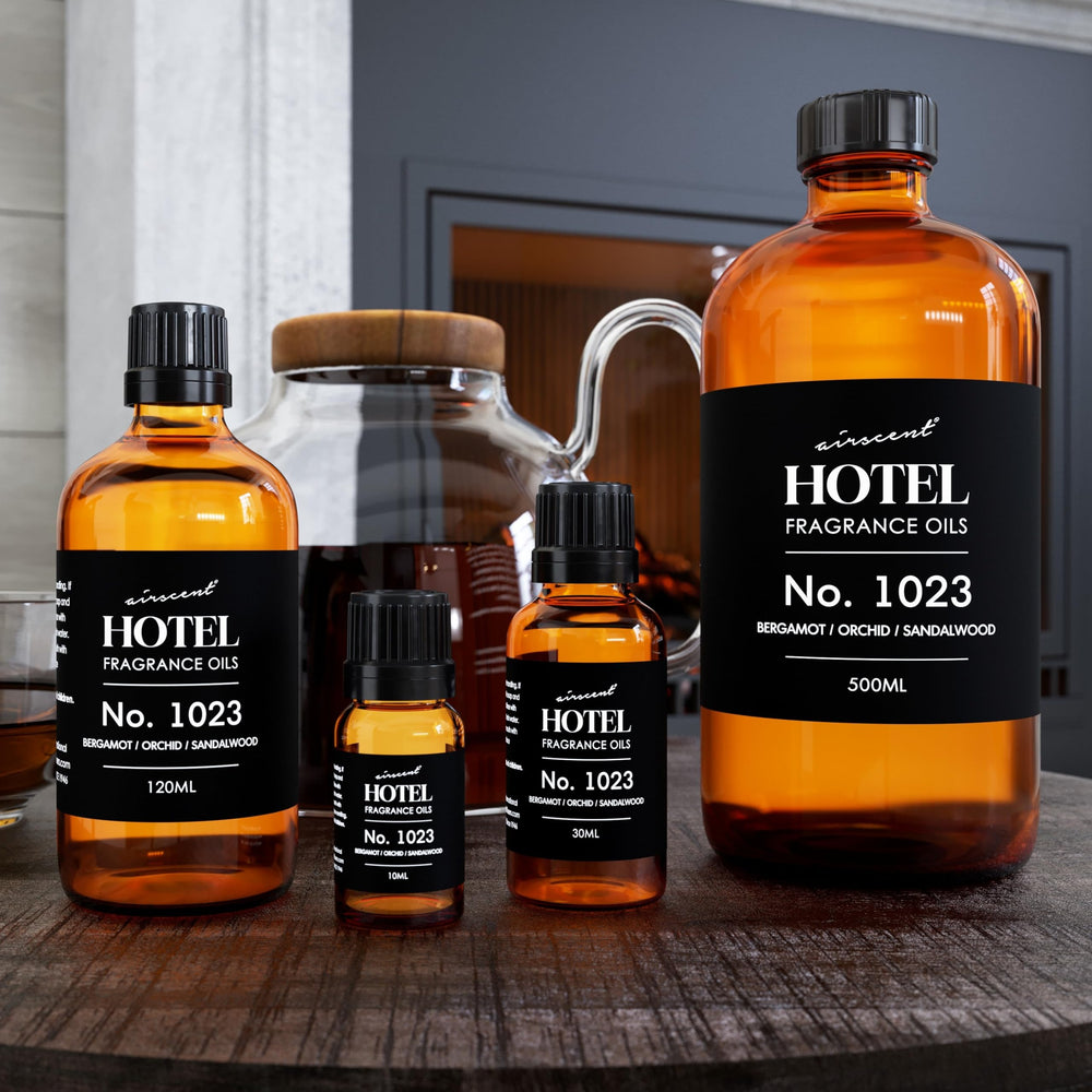 7-image series showing bottle, cap, dropper and usage scenes