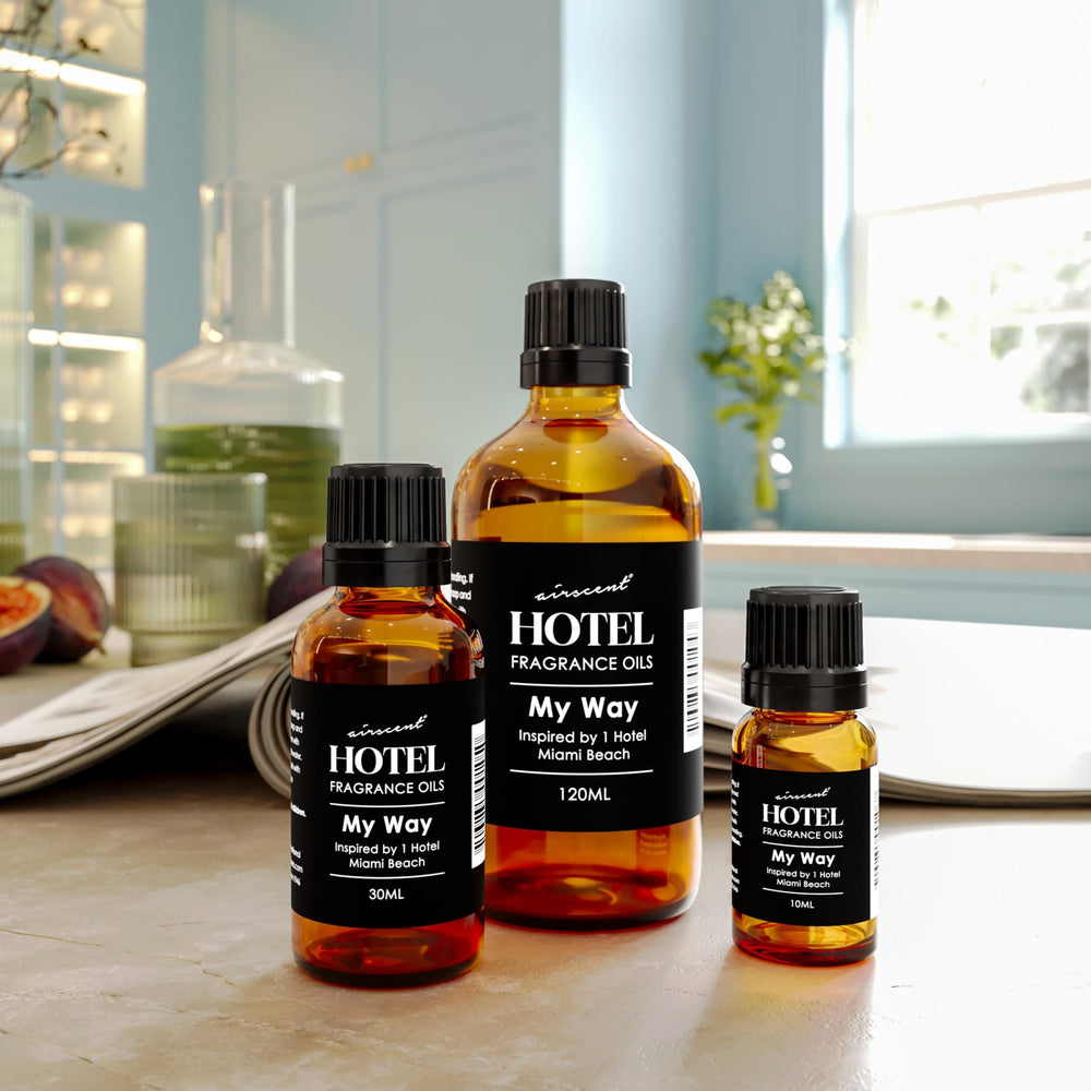 Dropper cap on AirScent My Way diffuser oil bottle