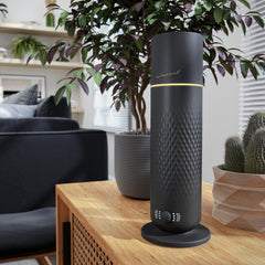 AirScent Waterless Diffuser Black - angle view 2