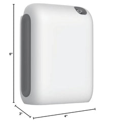 Airthereal portable nebulizing scent air machine side view for discreet placement and quiet operation.
