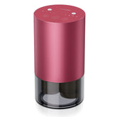 Airversa dual-nozzle waterless essential oil diffuser in red pink metal - front view