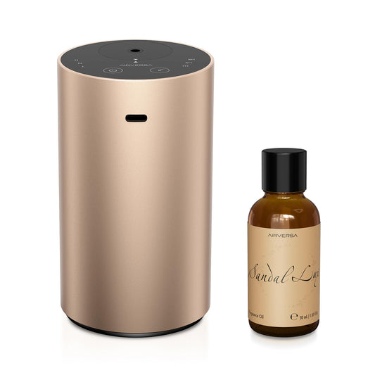 Airversa waterless diffuser starter kit with sandal Lux oil