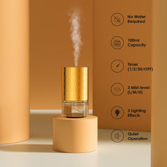Airversa AN5 Gold diffuser top view showing controls