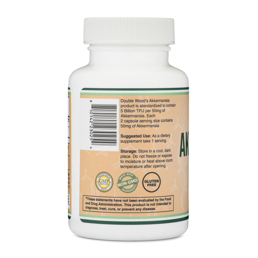 Ingredients and supplement information for Akkermansia Probiotic