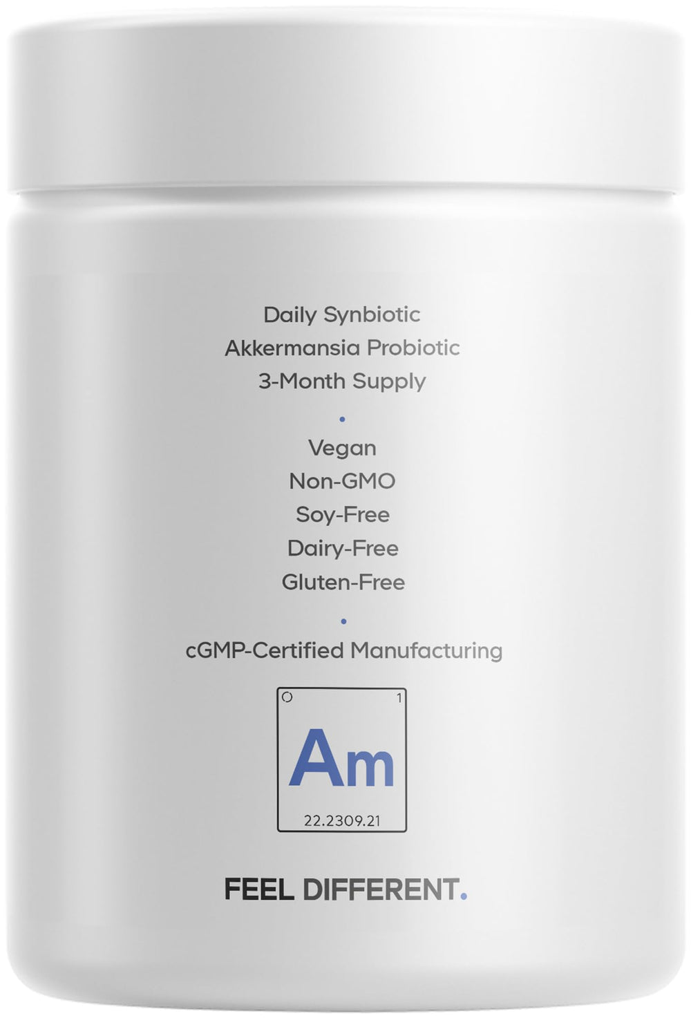 Daily capsule serving for Akkermansia probiotic supplement